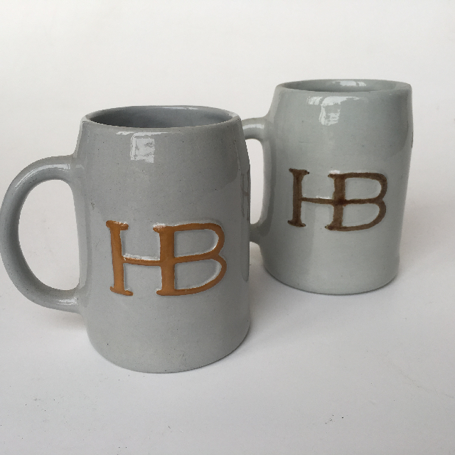 BEER STEIN, Grey HB